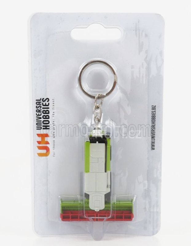 Universal hobbies Claas Portachiavi - Lexion 8900 Mietitrebbia Cingolata - Harvester 2020 1:87 Bílá Zelená