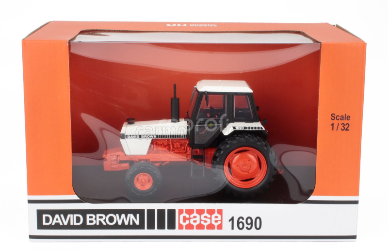 Universal hobbies David brown 1690 2wd Tractor 1979 1:32 Bílá Červená