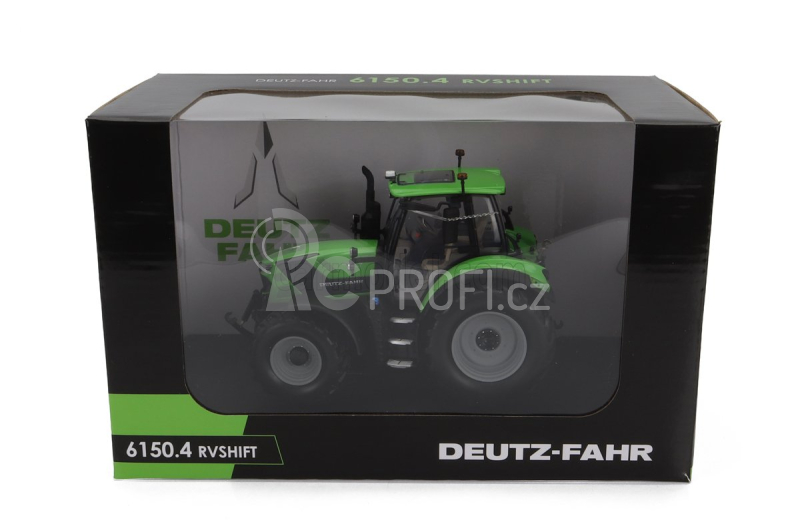 Universal hobbies Deutz-fahr 6150.4 Rvschift Tractor 2018 1:32 Zelená Černá