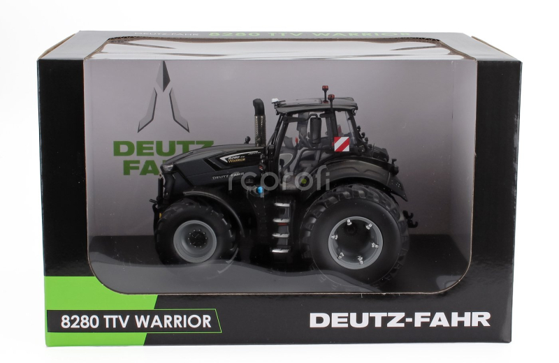 Universal hobbies Deutz-fahr 8280 Ttv Tractor Warrior 2018 1:32 Lesklá Černá