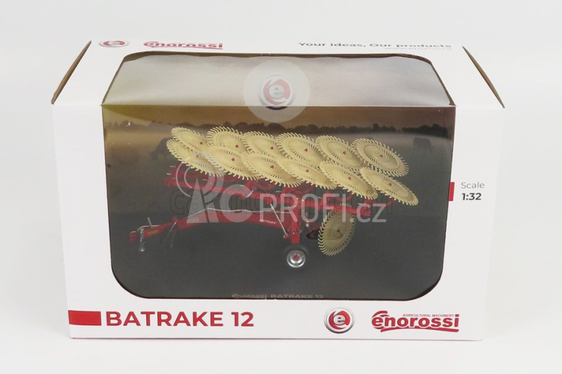Universal hobbies Enorossi Batrake 12 Andanatore Trainato 1:32 Červený Krém