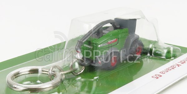 Universal hobbies Fendt Portachiavi - Keyring Katana 65 Mietitrebbia Gommata 2010 1:87 Zelená Šedá