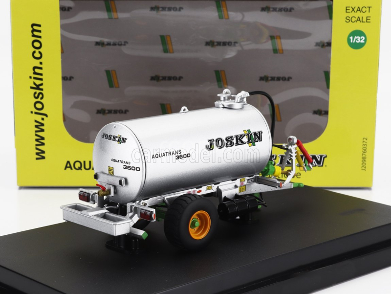 Universal hobbies Joskin Aquatrans 3600 Tanker Trailer 2010 1:32 Silver
