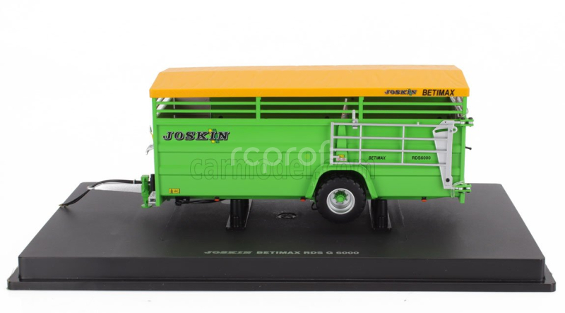 Universal hobbies Joskin Betimax Rds6000 Trailer Livestock Transporter - Carrello Trasporto Animali 1:32 Stříbrná Žlutá