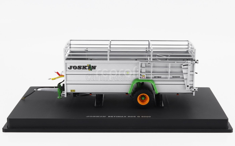 Universal hobbies Joskin Betimax Rds7500 Trailer Livestock Transporter - Carrello Trasporto Animali 1:32 Silver
