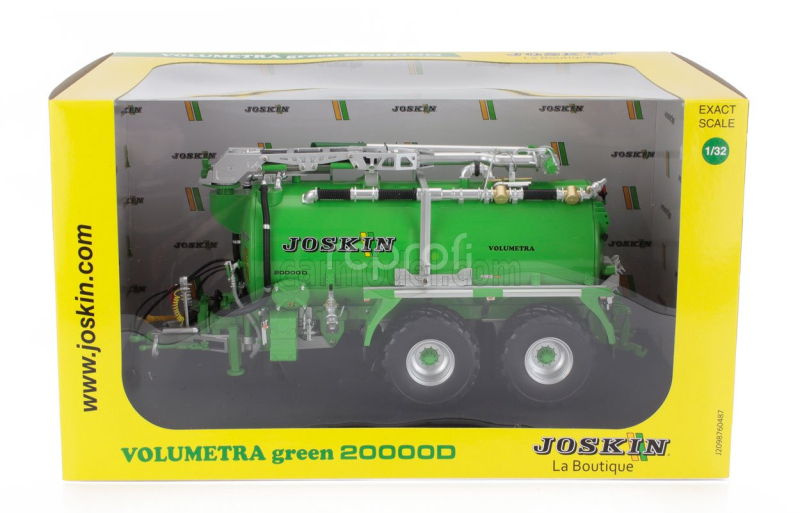Universal hobbies Joskin Volumetra 20000d Tanker Trailer 2010 1:32 Zelená