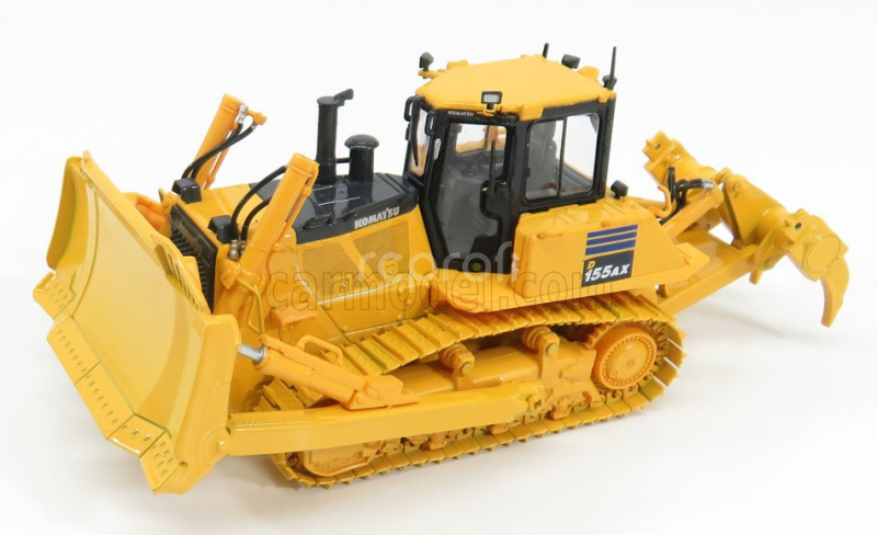 Universal hobbies Komatsu D155ax Bulldozer Ruspa Cingolata - Scraper Tractor 1:50 Žlutá Černá