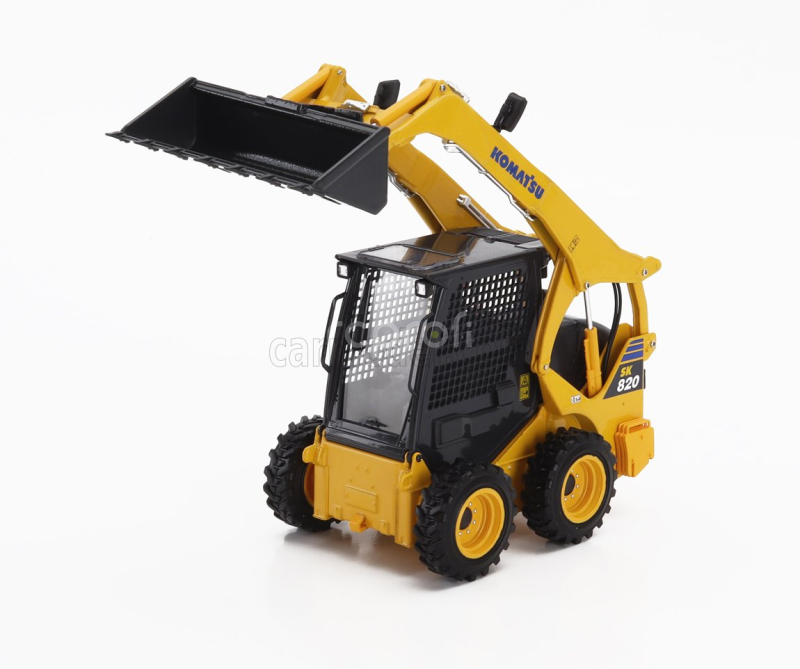 Universal hobbies Komatsu Sk820 Ruspa Gommata - Scraper Tractor 1:32 Žlutá Černá