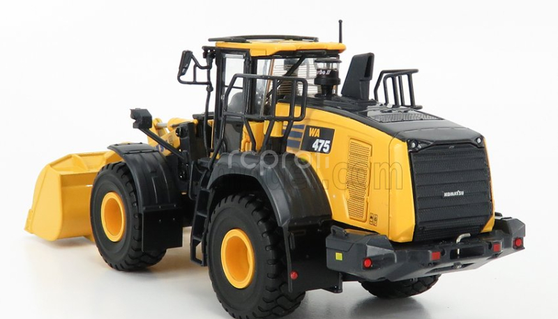 Universal hobbies Komatsu Wa475-10 Ruspa Gommata - Scraper Tractor 1:50 Žlutá Černá