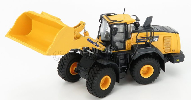 Universal hobbies Komatsu Wa475-10 Ruspa Gommata - Scraper Tractor 1:50 Žlutá Černá