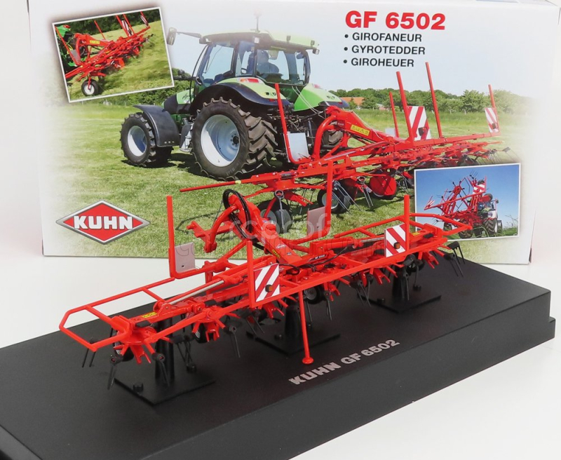 Universal hobbies Kuhn G6502 Voltafieno - Girfaneur - Gyrotedder - Giroheuer 1:32 Red
