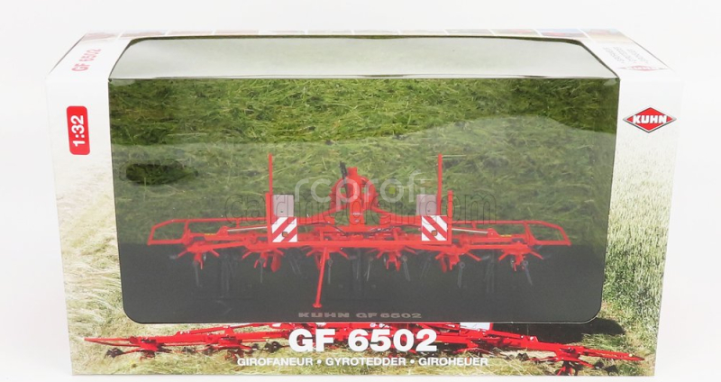 Universal hobbies Kuhn G6502 Voltafieno - Girfaneur - Gyrotedder - Giroheuer 1:32 Red