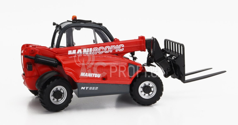 Universal hobbies Manitou Mt625t Comfort Telescopic Tractor - Elevatore 1:32 Červená Stříbrná