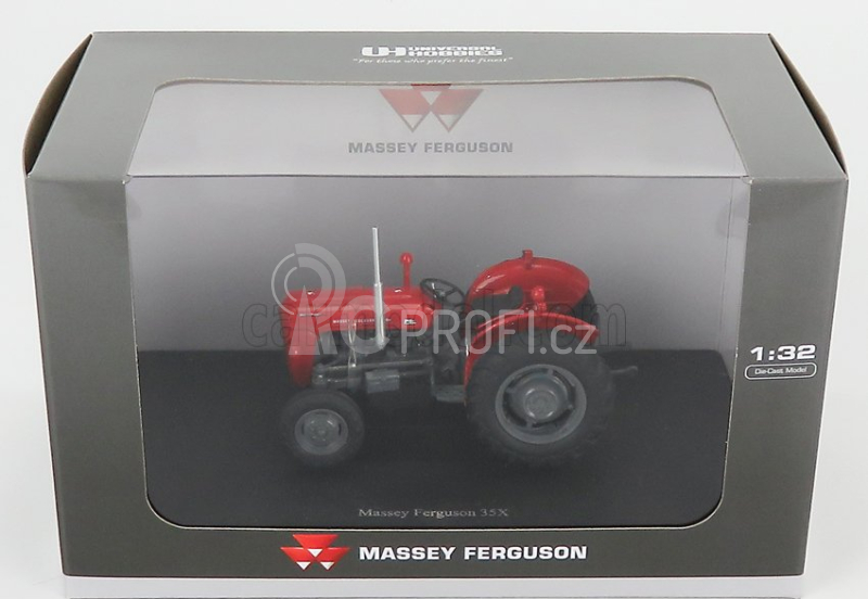 Universal hobbies Massey ferguson 35x Tractor 1963 1:32 Červená Šedá