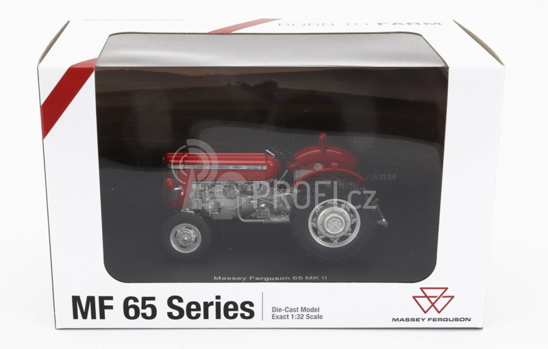 Universal hobbies Massey ferguson Mf65 Mkii Tractor 1968 1:32 Červená Stříbrná