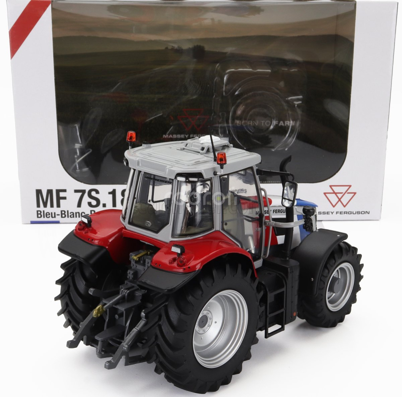 Universal hobbies Massey ferguson Mf7s.180 Tractor 2022 1:32 Červená Bílá Modrá