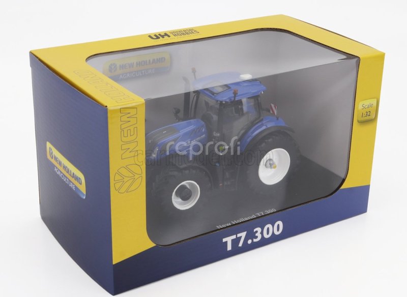 Universal hobbies New holland T7.300 Tractor 2020 1:32 Blue Met