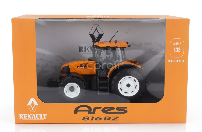 Universal hobbies Renault Ares 816 Rz Tractor 2005 1:32 Žlutá Černá