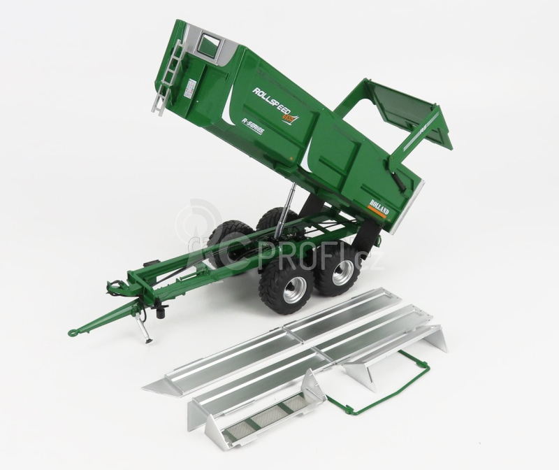 Universal hobbies Rolland Rollspeed 6835 2014 - Trailer For Tractor 1:32 Zelená