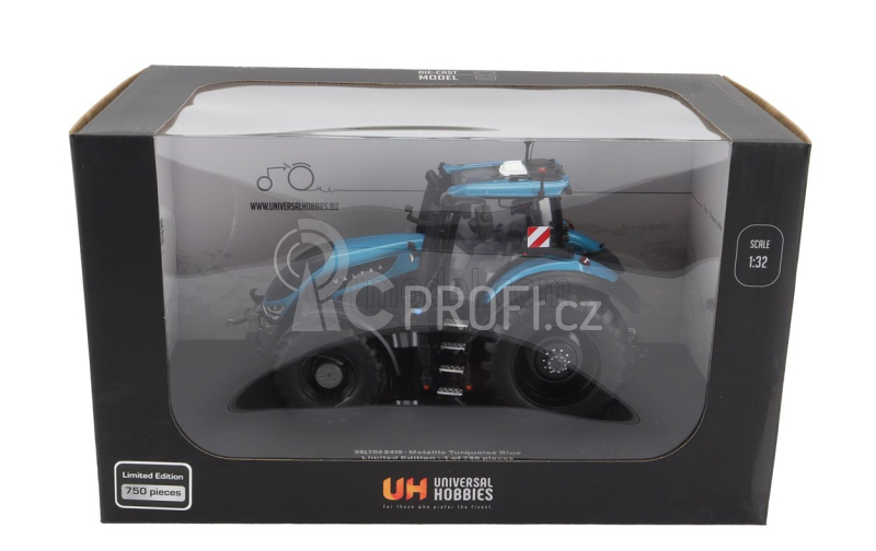 Universal hobbies Valtra S416 Tractor 2022 1:32 Tyrkysově Černá