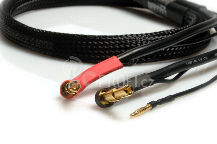 Univerzální nabíjecí kabel - 2S LiPo HARDCASE z G4 na P4/5 včetně balančního adaptéru EHR