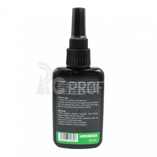 UR zajišťovač šroubů - zelený 50ml