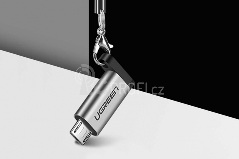 USB-C to Micro USB Adapter UGREEN US282 (Gray)