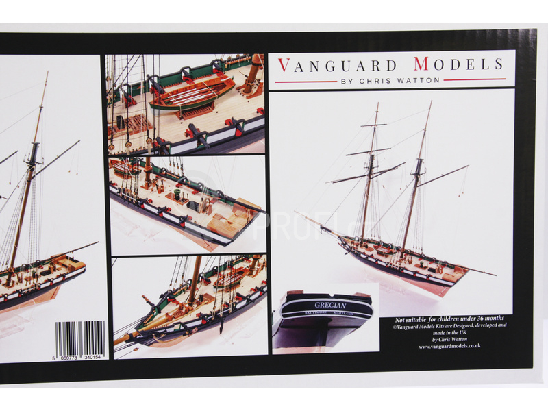 Vanguard Models Grecian US Baltimore 1813 1:64 kit