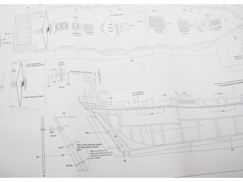 Vanguard Models Grecian US Baltimore 1813 1:64 kit