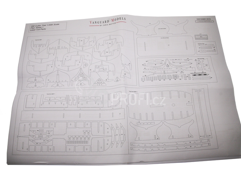 Vanguard Models HM Trial 1790 1:64 kit