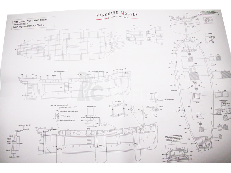 Vanguard Models HM Trial 1790 1:64 kit