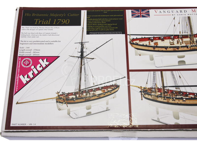 Vanguard Models HM Trial 1790 1:64 kit