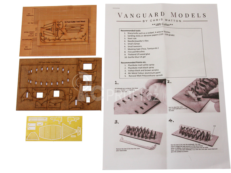 Vanguard Models Kutter člun 18