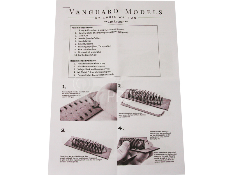 Vanguard Models Launch člun 24