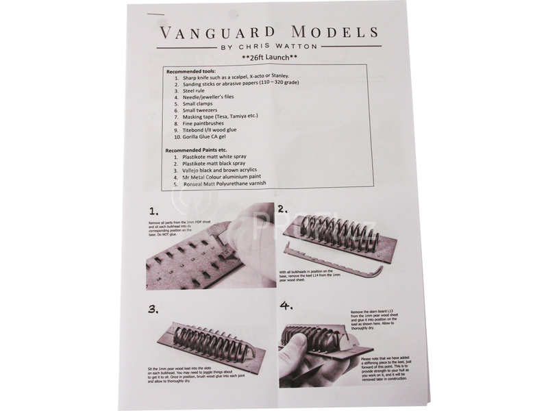 Vanguard Models Launch člun 26