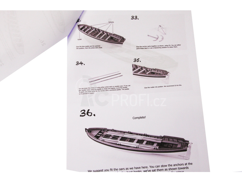 Vanguard Models Pinnace člun 28