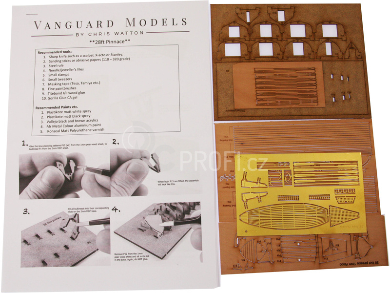 Vanguard Models Pinnace člun 28