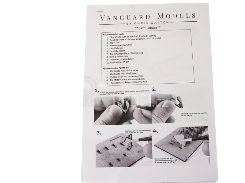 Vanguard Models Pinnace člun 32