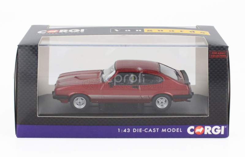 Vanguards Ford england Capri Mkiii 2.0s Coupe 1981 1:43 Jupiter Red