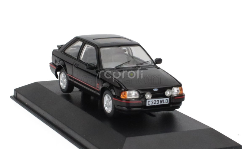 Vanguards Ford england Escort Mkiv Xr3i Rhd 1986 - England Version 1:43 Black