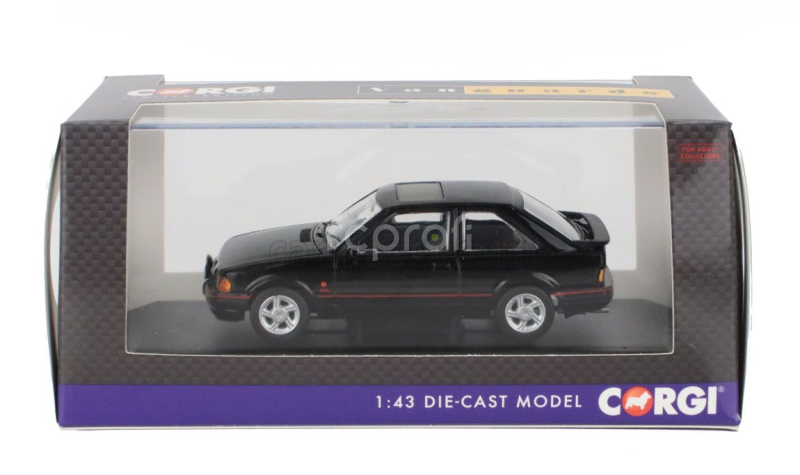 Vanguards Ford england Escort Mkiv Xr3i Rhd 1986 - England Version 1:43 Black