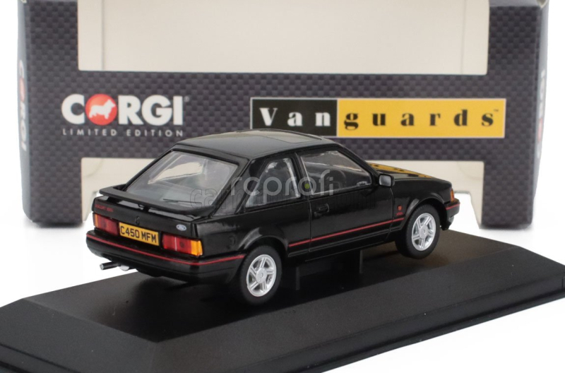 Vanguards Ford england Escort Mkiv Xr3i Rhd 1990 - Deutschland Version 1:43 Black