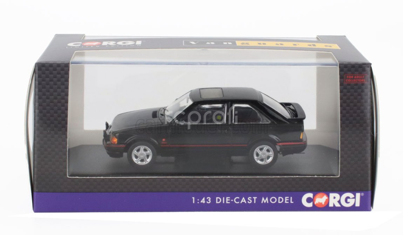 Vanguards Ford england Escort Mkiv Xr3i Rhd 1990 - Deutschland Version 1:43 Black