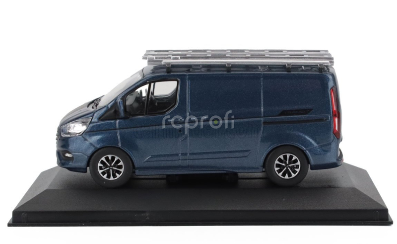Vanguards Ford england Transit Custom Van 2018 1:43 Blue Met