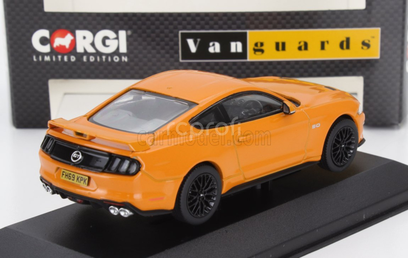 Vanguards Ford usa Mustang 5.0 Gt Coupe 2022 1:43 Orange