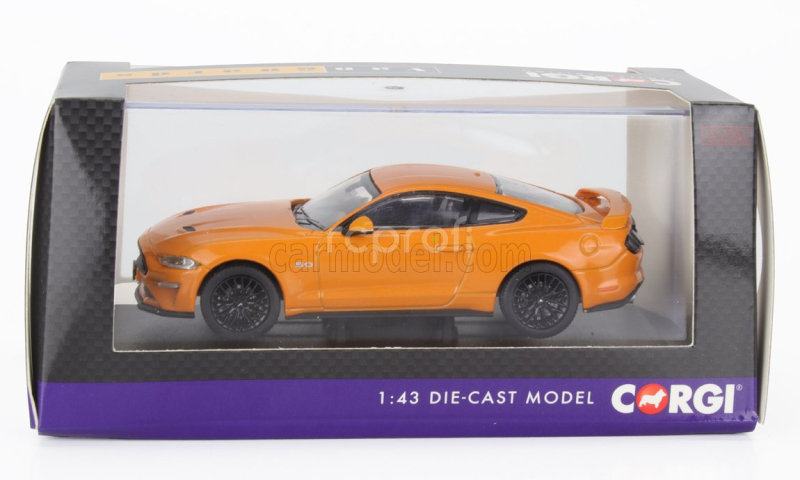 Vanguards Ford usa Mustang 5.0 Gt Coupe 2022 1:43 Orange