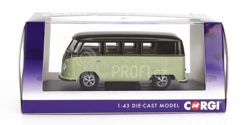 Vanguards Volkswagen T1 Minibus Campervan 1964 1:43 2 Tóny Zelené