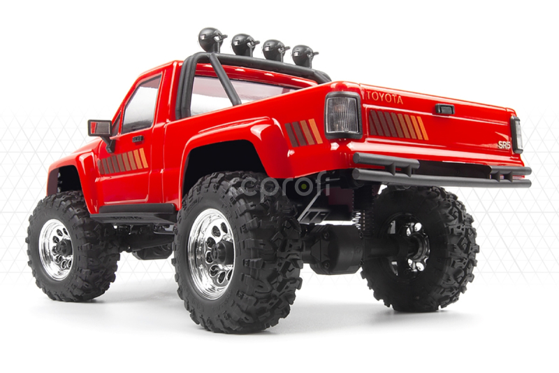 RC auto Venture18 1985 Toyota Hilux SR5, červená