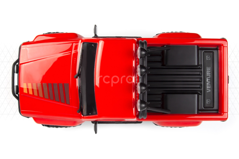 RC auto Venture18 1985 Toyota Hilux SR5, červená