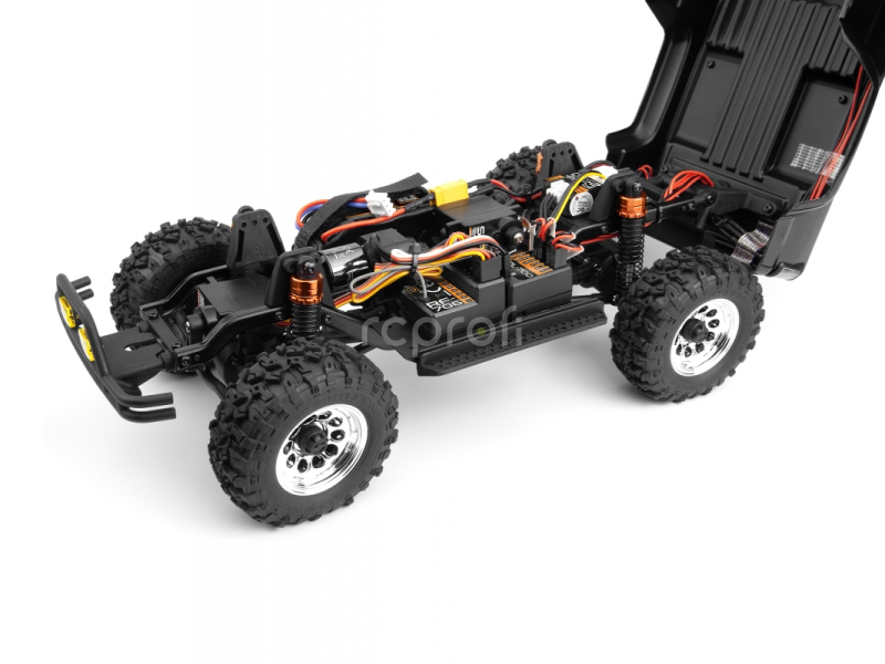 RC auto Venture18 Flux 1985 Toyota Hilux SR5, černá